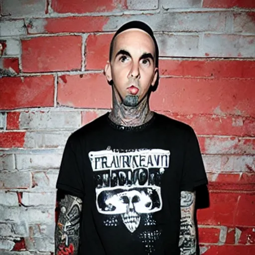 Image similar to travis barker