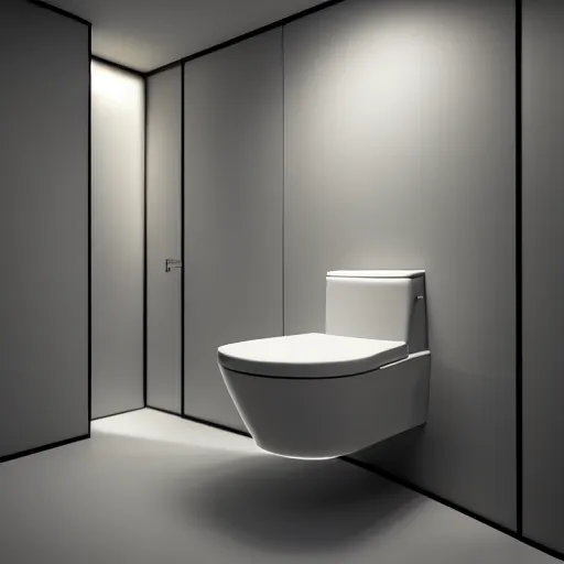 Image similar to : luxury abstract toilet, cinematic lighting, hyper - realistic, detailed, marcel duchamp, render by c 4 d octane, unreal engine, 8 k 3 d render