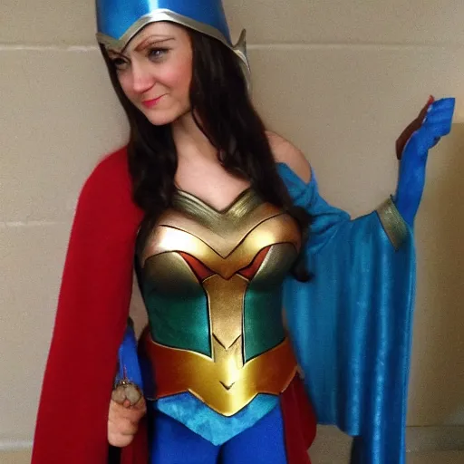 Image similar to elf wonderwoman