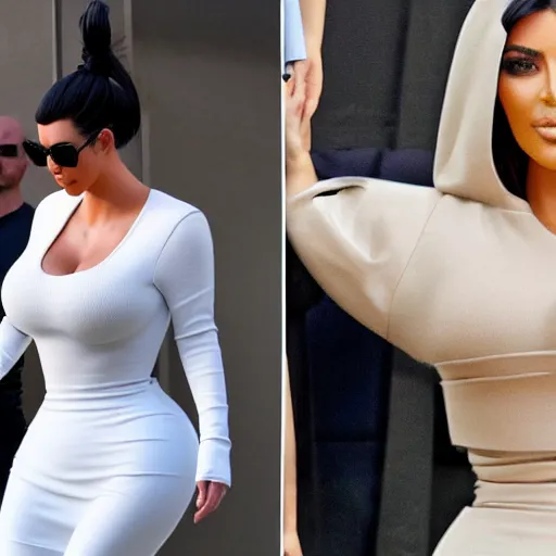 Prompt: kim kardashian botched