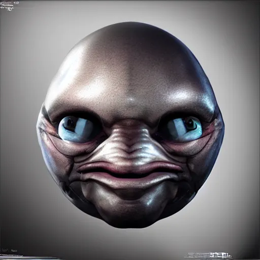 Prompt: photorealistic alien face closeup, ultra detailed, realistic