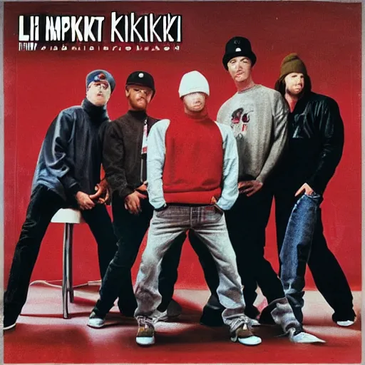 Image similar to limp bizkit album cover