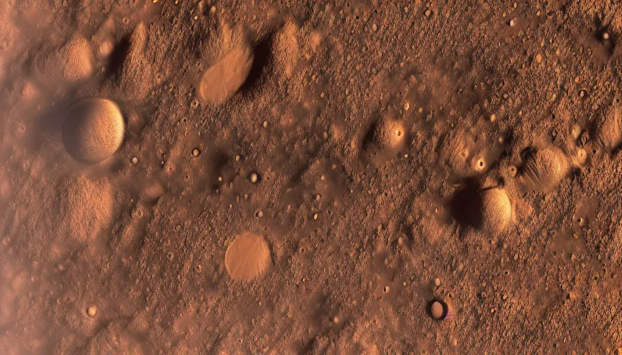 Image similar to planet mars, 1 8 mm, high res, highly detailed, photographed,