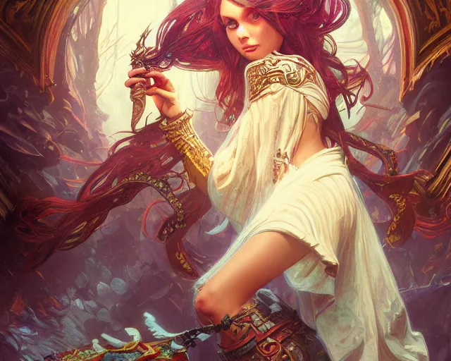 Image similar to photography of phil foglio, deep focus, d & d, fantasy, intricate, elegant, highly detailed, digital painting, artstation, concept art, matte, sharp focus, illustration, hearthstone, art by artgerm and greg rutkowski and alphonse mucha