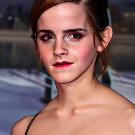 Image similar to emma watson cosplaying as the hulk, muscly emma watson wearing a hulk costume, beefy cosplay award winner