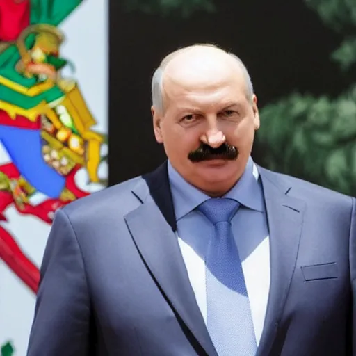 Image similar to Alexander Lukashenko in Deltarune