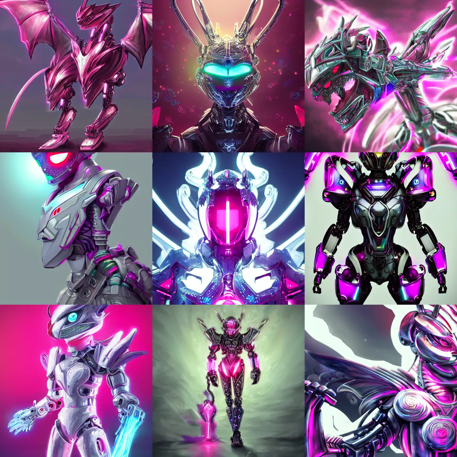 Image similar to highly detailed exquisite lgbt transgender gay trans fanart, a cute gay robot dragon, glowing eyes and robot dragon head, off-white plated armor, bright Fuchsia skin, royal elegant pose, epic cinematic shot, realistic, professional digital art, high end digital art, sci fi, DeviantArt, artstation, Furaffinity, 8k HD render, epic lighting, depth of field