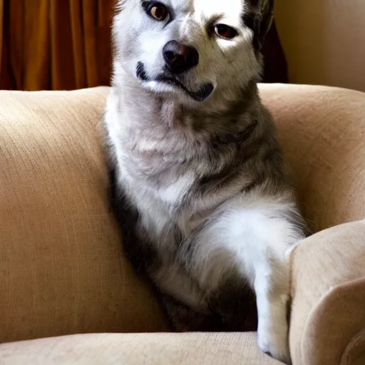 Prompt: cozy older handsome lord richard is sitting gracefully on a sofa, he has elegant