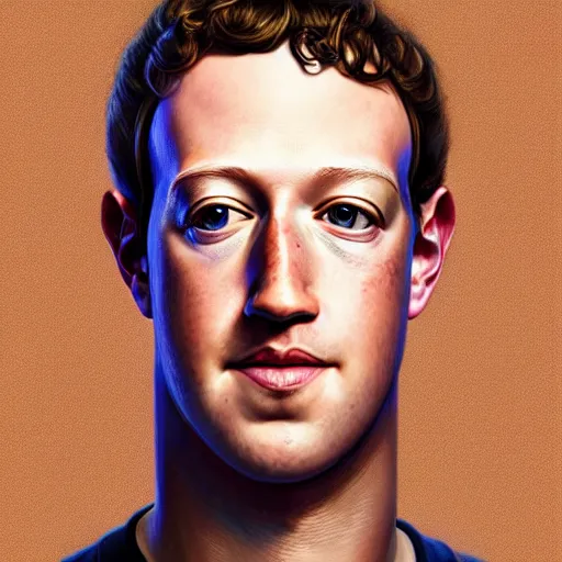 Prompt: portrait of Mark Zuckerberg as a Mike Wazawski, accurate, intricate, headshot, highly detailed, digital painting, artstation, concept art, sharp focus, illustration, art by artgerm and greg rutkowski and alphonse mucha