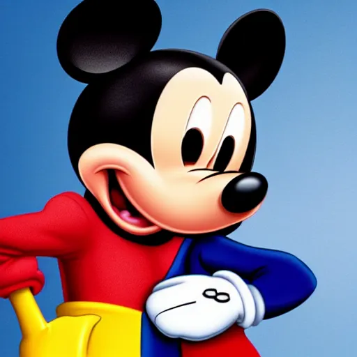 Image similar to Tom hanks as Mickey Mouse