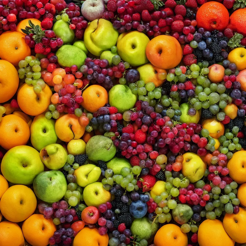 Prompt: 8 k award winning photo of fruits