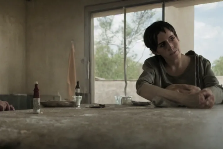 Prompt: incendies ( 2 0 1 0 ) directed by denis villeneuve, movie still frame