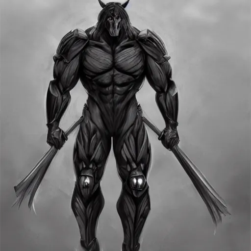 Image similar to a black exaggeratedly muscular anthropomorphized horse with a magnificently muscular physique wearing a skintight tactical armor protecting a facility, long white mane, equine, anthro art, furaffinity, highly detailed, realistic, full body, digital painting, artstation, sharp focus, concept art, illustration, art by artgerm, greg rutkowski, wlop