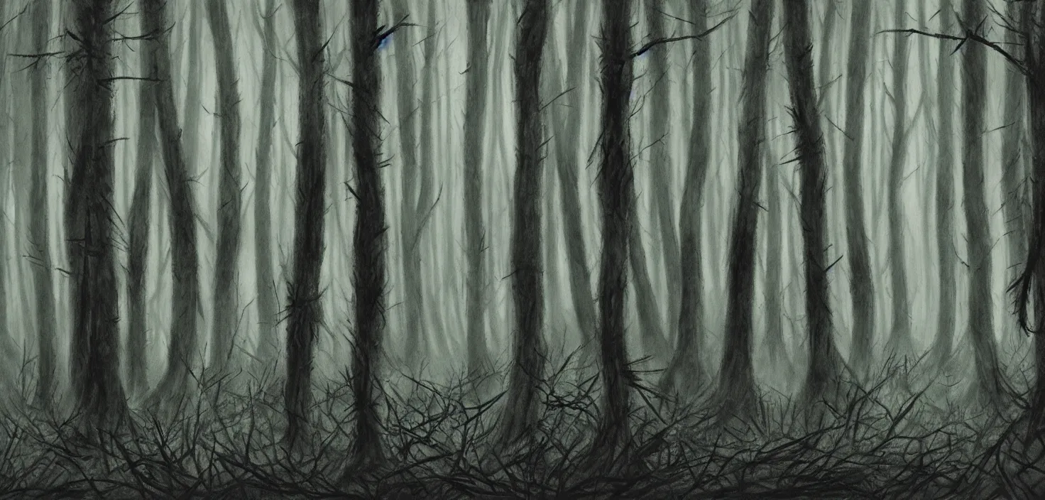 Image similar to dark forest by bisley simon