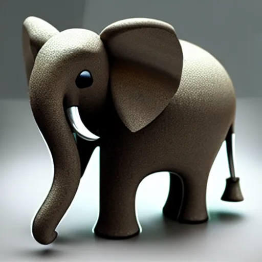 Prompt: elephant with a spiralling horn, ultra realistic,.