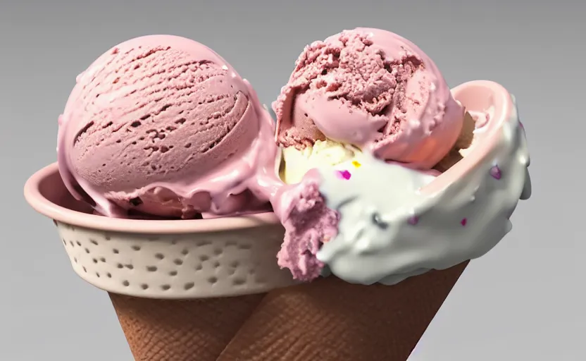 Image similar to delicious ice cream, highly detailed, 8 k