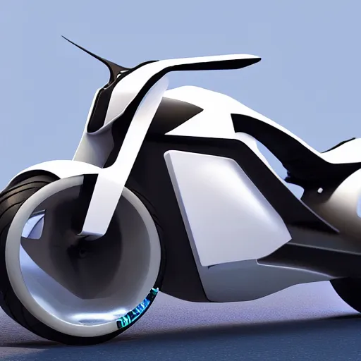 Prompt: motorcycle as aeroplan shape, futuristic design, unreal engine 5