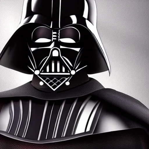 Image similar to darth vader in iron man armour