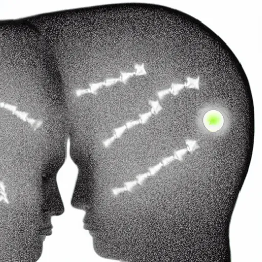 Neural synchronization between two people stable diffusion openart