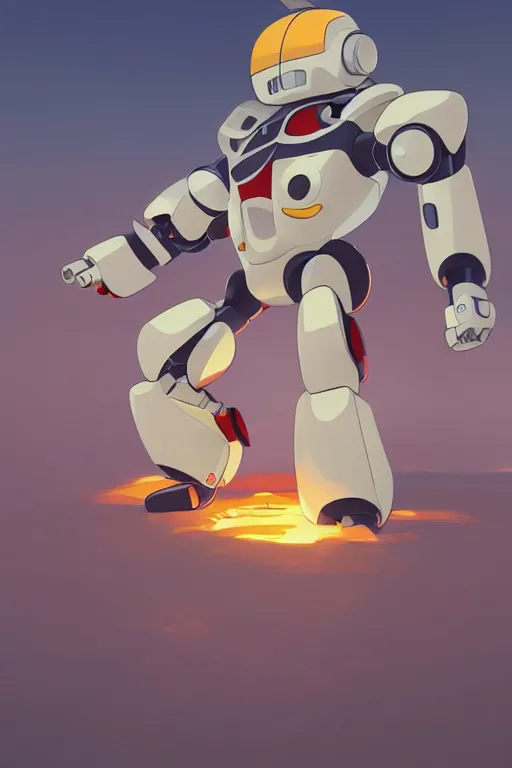 Image similar to metabots medabots medarotto medarot robot minimalist comics, behance hd by jesper ejsing, by rhads, makoto shinkai and lois van baarle, ilya kuvshinov, rossdraws global illumination ray tracing hdr radiating a glowing aura