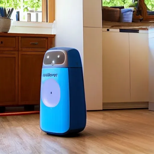 Prompt: a home robot that helps with everyday chores