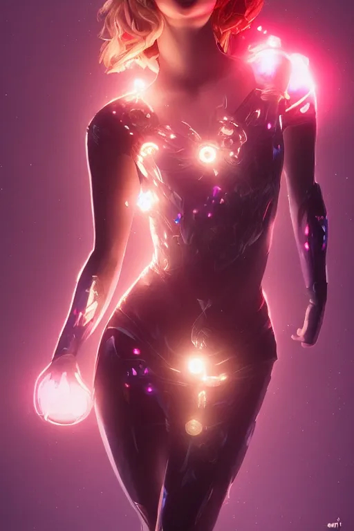 Prompt: Queen of the Multiverse, glowing lights. youthful attractive, seductive, rule of thirds, portrait, photo realistic by Yaşar VURDEM , artstation, unreal engine, character concept art. sz Zak and Taro Okamoto and Gal Barkan, high quality printing, fine art with subtle redshift rendering