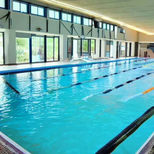 Image similar to indoor swimming pool with nobody