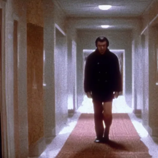 Image similar to a still of moist critikal in the shining