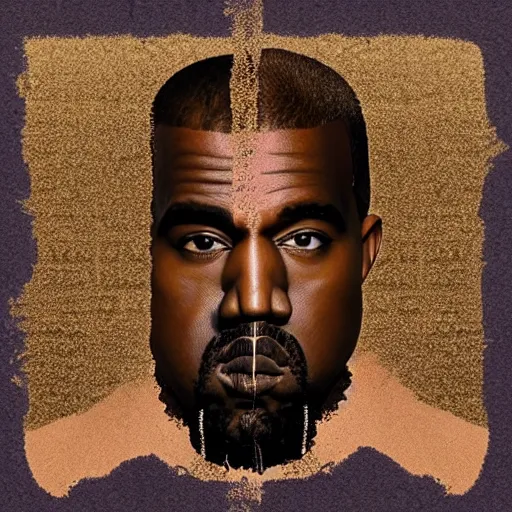 Prompt: kanye album cover