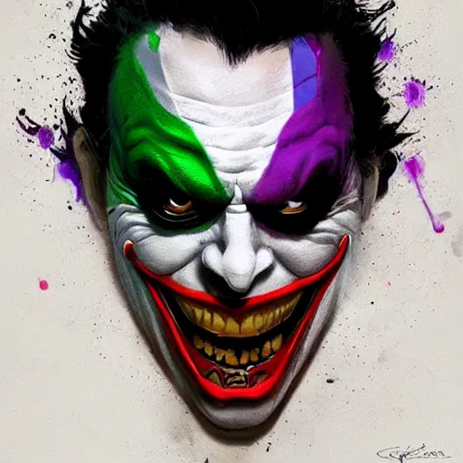 Prompt: mardi gras joker, greg rutkowski, trending on artstation