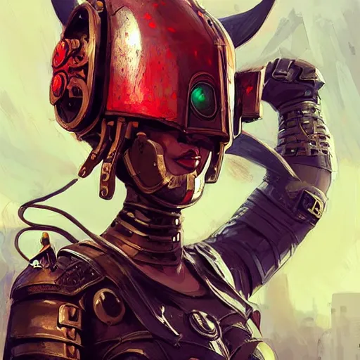 Image similar to cyberpunk viking helmet mask warrior goddess robot ninja fantasy, art gta 5 cover, official fanart behance hd artstation by jesper ejsing, by rhads, makoto shinkai and lois van baarle, ilya kuvshinov, ossdraws