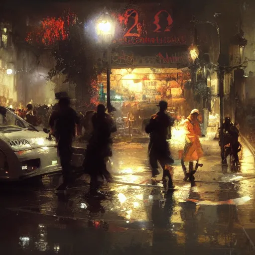 Image similar to midnight madness, craig mullins