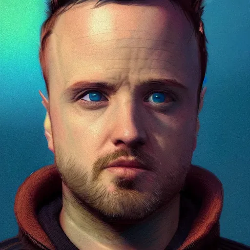 Image similar to jesse pinkman, hyper detailed, digital art, trending in artstation, cinematic lighting, studio quality, smooth render, unreal engine 5 rendered, octane rendered, art style by klimt and nixeu and ian sprigger and wlop and krenz cushart