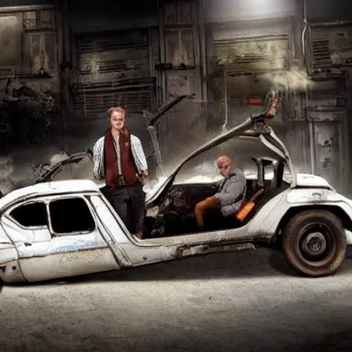 Image similar to 2012 tv show 'Wow That's Incredible!' showing off an apocalypse automobile