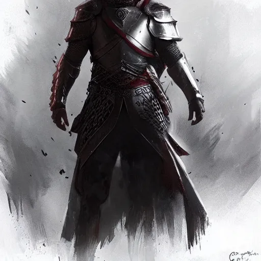 Image similar to henry cavill as a d & d fantasy knight, art by greg rutkowski