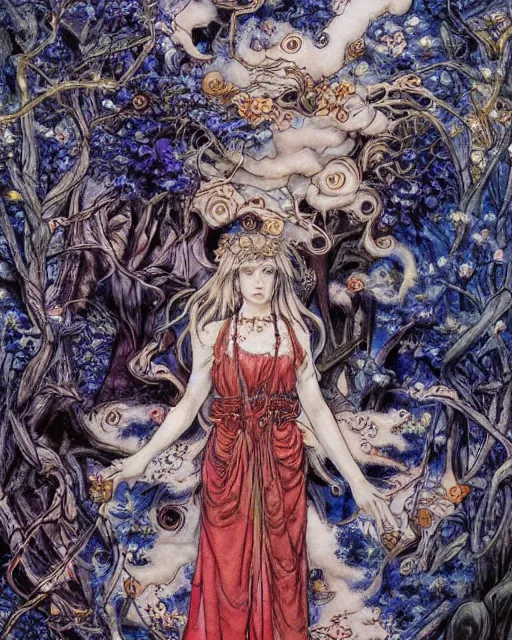 Prompt: the oracle of trees by ayami kojima, masterpiece