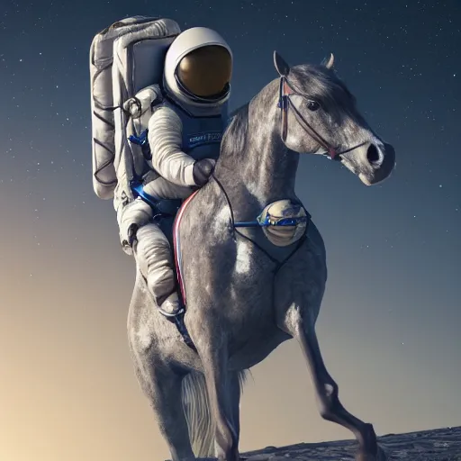 Prompt: a horse riding an astronaut, by death stranding, an astronaut carries a horse on his back, games lag, lag in the game, unreal engine 5, artstationhd, 4 k, 8 k, 3 d render, 3 d houdini, cinema 4 d, octane,