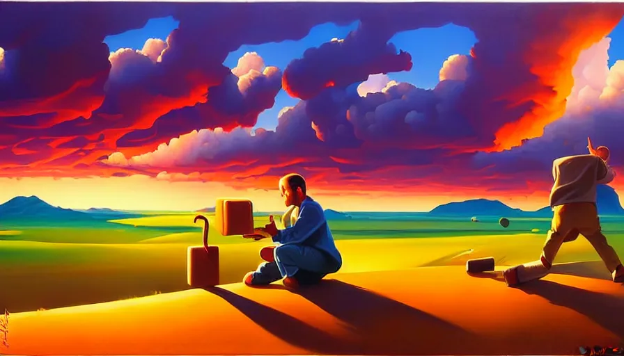 Image similar to the two complementary forces that make up all aspects and phenomena of life, by RHADS