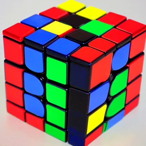 Prompt: rubik's cube with infinite sides