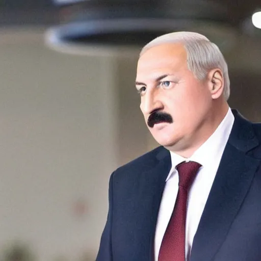 Image similar to Alexander Lukashenko as a T-800