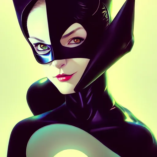 Prompt: a portrait of a beautiful catwoman, saturn inverted, art by ilya kuvshinov and wlop and and josan gonzalez, shikanosuke yagaki, mitsumayo, reivaille, digital art, highly detailed, intricate, sharp focus, trending on artstation hq, deviantart, pinterest, unreal engine 5, 4 k uhd image