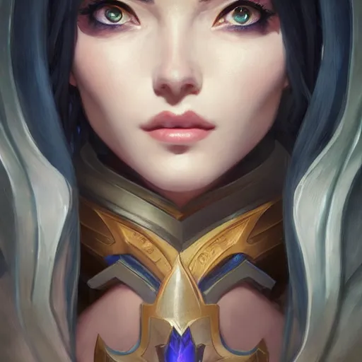 Image similar to perfectly - centered - portrait of irelia from league of legends, intricate, highly detailed, digital painting, artstation, concept art, smooth, sharp focus, illustration, unreal engine 5, 8 k, art by artgerm and greg rutkowski and alphonse mucha