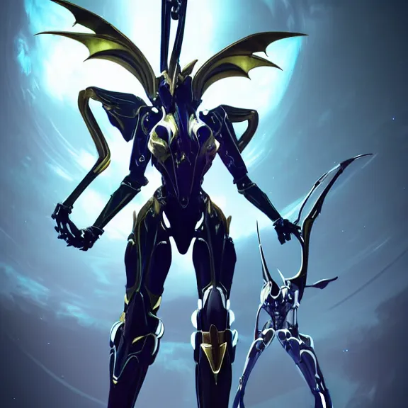 Image similar to highly detailed giantess shot, exquisite warframe fanart, looking up at a giant beautiful majestic saryn prime female warframe, as a stunning anthropomorphic robot female dragon, looming over you, elegantly posing over you, sleek bright white armor with glowing fuchsia accents, camera between detailed robot legs, looking up, proportionally accurate, anatomically correct, sharp detailed robot dragon paws, two arms, two legs, camera close to the legs and feet, giantess shot, furry shot, upward shot, ground view shot, leg and hip shot, elegant shot, epic low shot, high quality, captura, realistic, sci fi, professional digital art, high end digital art, furry art, macro art, giantess art, anthro art, DeviantArt, artstation, Furaffinity, 3D realism, 8k HD octane render, epic lighting, depth of field