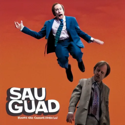 Prompt: saul goodman, jump scare