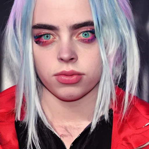 Prompt: billie eilish 4 k detailed super realistic