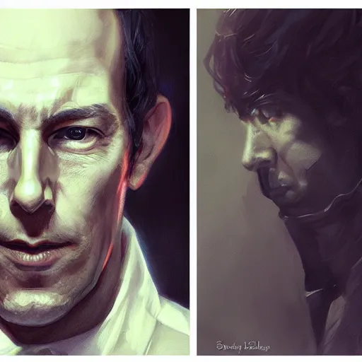 Image similar to Portrait of Bill Epstein made by stanly artgerm lau, wlop, rossdraws, james jean, andrei riabovitchev ,marc simonetti