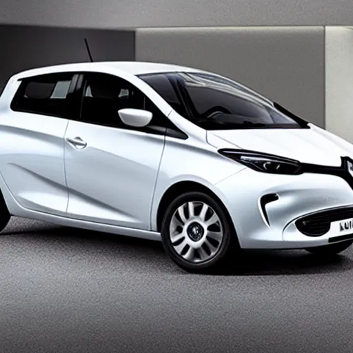 Image similar to Renault Zoe car, made by Pininfarina