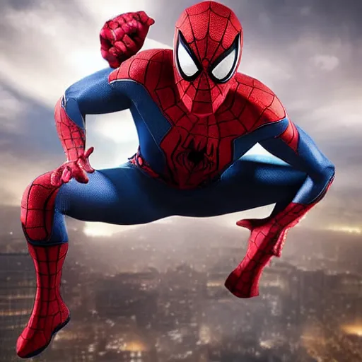 Image similar to advanced spider - man suit, cinematic, volumetric lighting, realistic, hyperdetailed, photorealistic, photograph