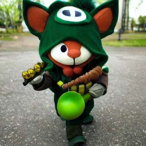 Prompt: Teemo from League of Legends