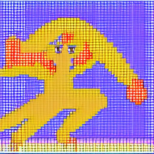 Image similar to pixel art by marukihurakami, 1 2 8 bits